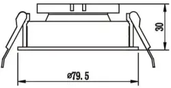 Jupiter JH718 B&S Hareketli Spot Gu-10 - Jupiter (1)