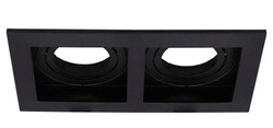Jupiter JK640 S 2XGU10 Hareketli Plastik Spot - Jupiter