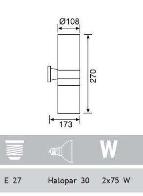 Jupiter JW926 AN Bahçe Aplik - 2