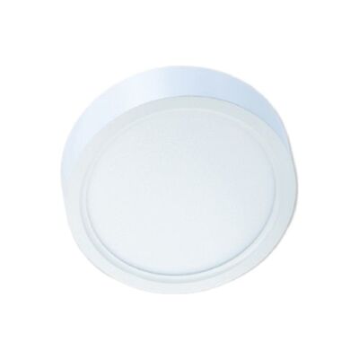 Jupiter LC444 B 24W Sıva Üstü Yuvarlak LED Panel Armatür 6500K Beyaz Işık - 1