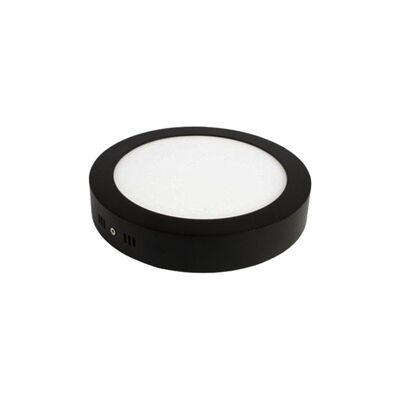Jupiter LC484 24W Led Yuvarlak Tavan Armatür Siyah Kasa - 1
