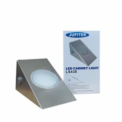 Jupiter LS438 S LED Kabinet Spot Armatür 3W 3000K Günışığı - Jupiter