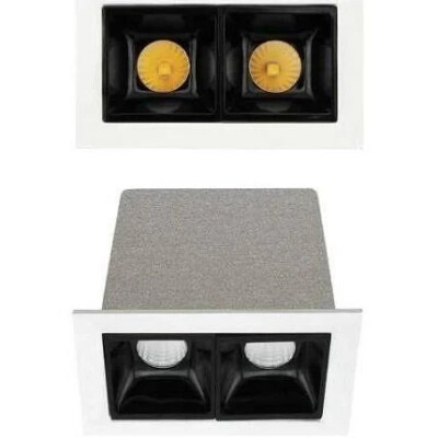Jupiter LS484 S 6W Günışığı 2'li Led Spot Siyah Armatür - Jupiter