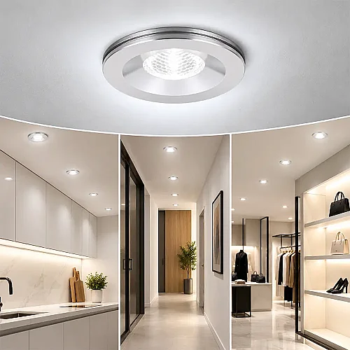 Jupiter LS968 B 3W Beyaz Işık Led Mini Spot Beyaz Armatür - 3