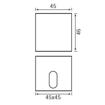 Jupiter LW388 2W Merdiven Kare Led Spot 3000k Günışığı - 2