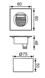 Jupiter LW429 S 1,4W Ledli Merdiven Armatürü 3000k Günışığı - Jupiter (1)