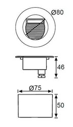Jupiter LW430 S 1.5W Led Duvar Armatürü 3000K Günışığı - Jupiter (1)