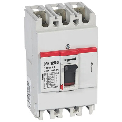 Legrand - 027221 DRX125 160 3P 125A 20kA Termik Manyetik Kompakt Şalter - Legrand