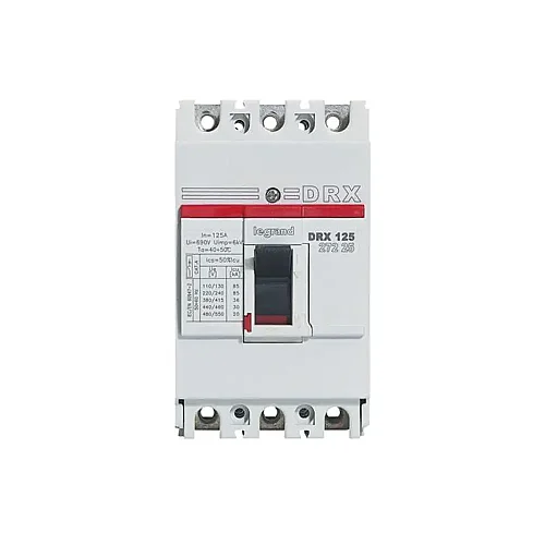 Legrand 027222 4x63A 20kA DRX125 Sabit Kompakt Şalter - 1