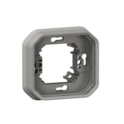Legrand 069681L Plexo Sıva Altı Tekli Çerçeveli Kaide Gri IP 55 - Legrand (1)