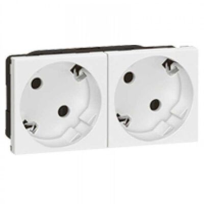 Legrand 278252L Sistem Armada 2X45° Şebeke Priz Beyaz - 1