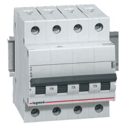 Legrand - 403708 4x40 Amper 6kA C Tipi Xg3 Otomatik Sigorta - 1