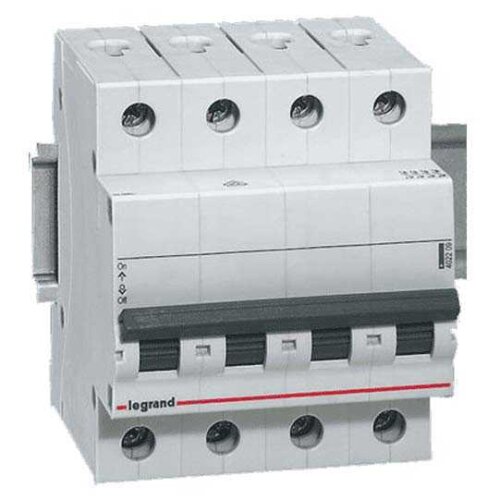 Legrand - 403708 4x40 Amper 6kA C Tipi XG6 Otomatik Sigorta - 1