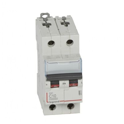 Legrand - 409200 2x10 Amper 10kA C Tipi Dx3 Otomatik Sigorta - 1