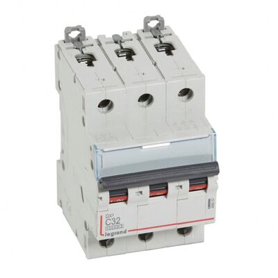 Legrand - 409257 3x32 Amper 10kA C Tipi Dx3 Otomatik Sigorta - 1