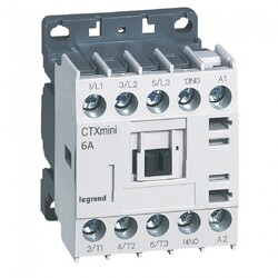 Legrand - 417006 CTX3 Mini CT 3K 6A 1No 230V Ac Kontaktör - Legrand