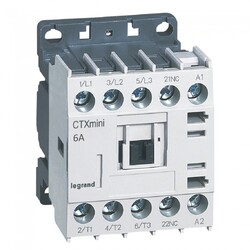 Legrand - 417016 CTX3 Mini CT 2K 6A 1Nc 230V Ac Kontaktör - Legrand