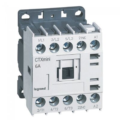 Legrand - 417016 CTX3 Mini CT 2K 6A 1Nc 230V Ac Kontaktör - 1