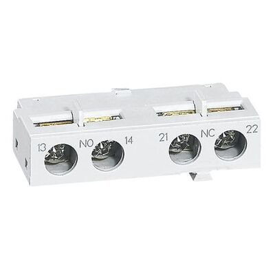 Legrand - 417403 MPX3 3K 1NO1NC Motor Koruma İçin Yardımcı Kontaktör(önden montaj) - 1