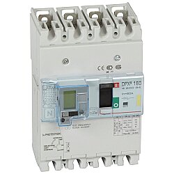 Legrand 420034 DPX³ 160 Kaçak Akım Korumalı Kompakt Şalter, 4P 80A 16kA - LEGRAND