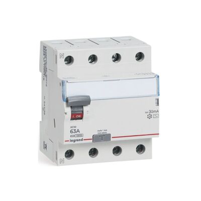 Legrand - 433192 4x63A XC10 30mA Ac Tip Kaçak Akım Koruma Rölesi - 1