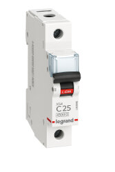 Legrand - 433331 1x25 Amper 4,5kA C Tipi XS4 Otomatik Sigorta - LEGRAND