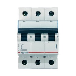 Legrand - 433501 3x32 Amper 6kA B Tipi Xg6 Otomatik Sigorta - Legrand