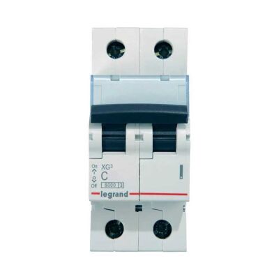 Legrand - 433678 2x16 Amper 6kA C Tipi Xg6 Otomatik Sigorta - 1
