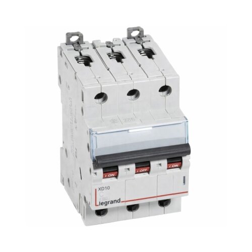Legrand - 433946 3x25 Amper 10kA C Tipi XD10 Otomatik Sigorta - 1