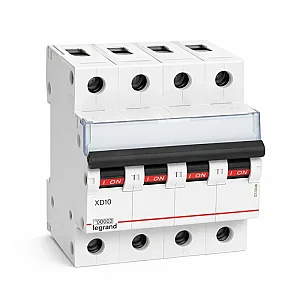 Legrand 433958 4x10A 10kA C Tipi XD10 Otomatik Sigorta - 1