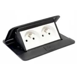 Legrand 654002 Pop-Up Donatılabilir Masa Buatı Mat Siyah 4 (1X4) Modül (Boş Kasa) - Legrand (1)