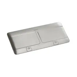 Legrand 654003 Pop-Up Donatılabilir Masa Buatı Paslanmaz Çelik 8 (2X4) Modül (Boş Kasa) - 1