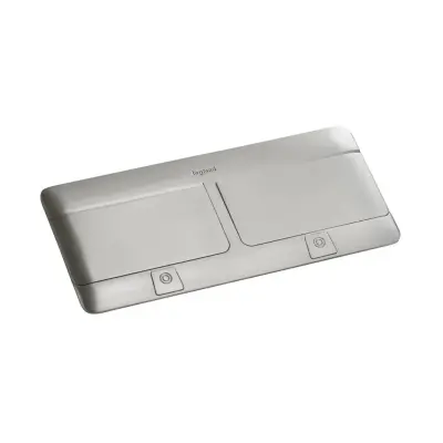 Legrand 654003 Pop-Up Donatılabilir Masa Buatı Paslanmaz Çelik 8 (2X4) Modül (Boş Kasa) - 1