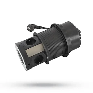 Legrand 654983 Incara Tower Kablosuz Şarjlı Masaüstü Grup Priz - LEGRAND (1)