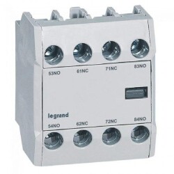 Legrand Ctx3 Güç Kontaktörü Yardımcı Kontak Öne Montaj 2Nk+2Na - Legrand