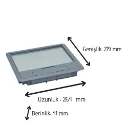 Legrand Döşeme Altı Buat Kapağı (Boş Kasa) - Legrand (1)