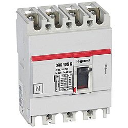 Legrand DRX 125 4P 80A 20kA Termik Manyetik Kompakt Şalter (MCCB) - 027258 - LEGRAND