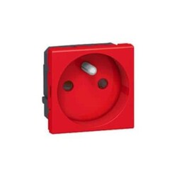 Legrand FR.STD 2P+T 2M Kırmızı Antımık - 072218 - Legrand
