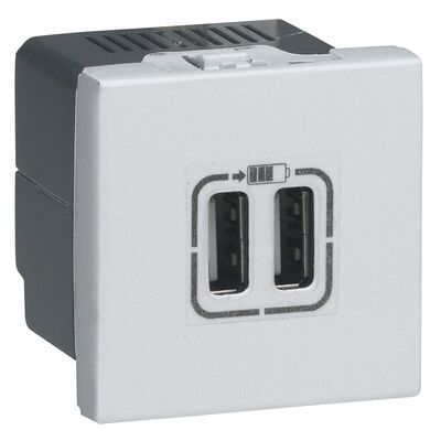 Legrand İkili USB Prizi,Telefon Şarjı İçin, 5V - 1
