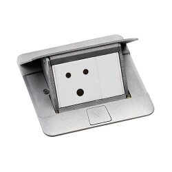 Legrand Pop-Up Döşeme Altı Buat 3 Modül Gri (Boş Kasa) - Legrand