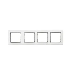 Legrand Raventi 4lü Beyaz Çerçeve - X - 1