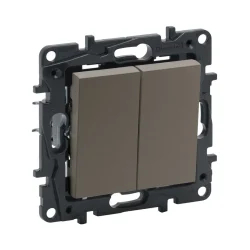 Legrand Raventi İkili Vavien Bronz Anahtar - 1