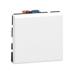 Legrand Sistem Armada Anahtar 2 Modül 10A-250V Beyaz - Legrand