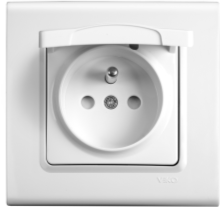 Linnera/Rollina Krem Ups Priz Mekanizma+Kapak (Çerçeve Hariç) 90441045 - 2
