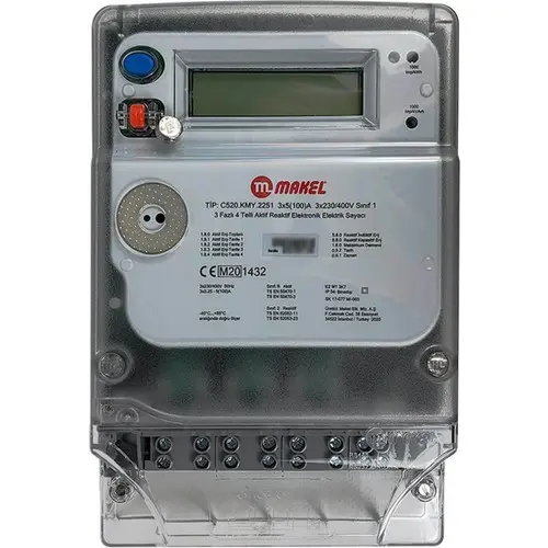 Makel 5/100 Kombi Elektrik Sayacı 100A - 1