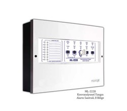 Mavigard Konvansiyonel Yangın Alarm Santrali -8 Bölge ML-2228 - MAVİGARD