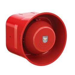 Mavigard ML-2420 24V DC Konvansiyonel Kırmızı Elektronik Flaşör Siren - MAVİGARD