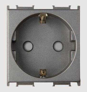 Viko Panasonic Modüler Antrasit Topraklı Priz | Star Akım