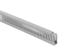 Mutlusan 25X60 Kablo Kanalı Delikli GRİ 2M - Mutlusan