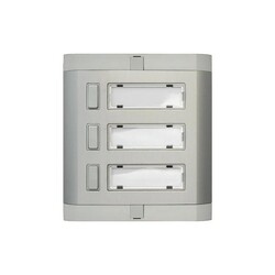 Mutlusan 3 Lü Alüminyum Zil Butonu 1.Kalite - Mutlusan
